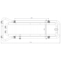Support pliable pour coffret de chantier EUR'OHM