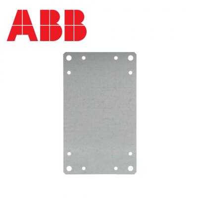 Plaque de montage pour coffret polyester ARIA ABB