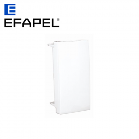 Obturateur enclipsable 1 module - blanc EFAPEL