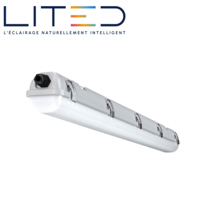 Réglette industrielle BALDER 30W 3600lm étanche IP65 avec driver LITED