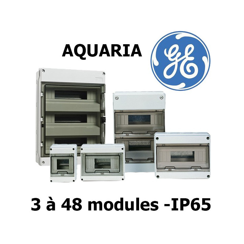 Coffret étanche IP65 Aquaria General Electric General Electric Coffret étanche IP65 Aquaria General Electric General Electric