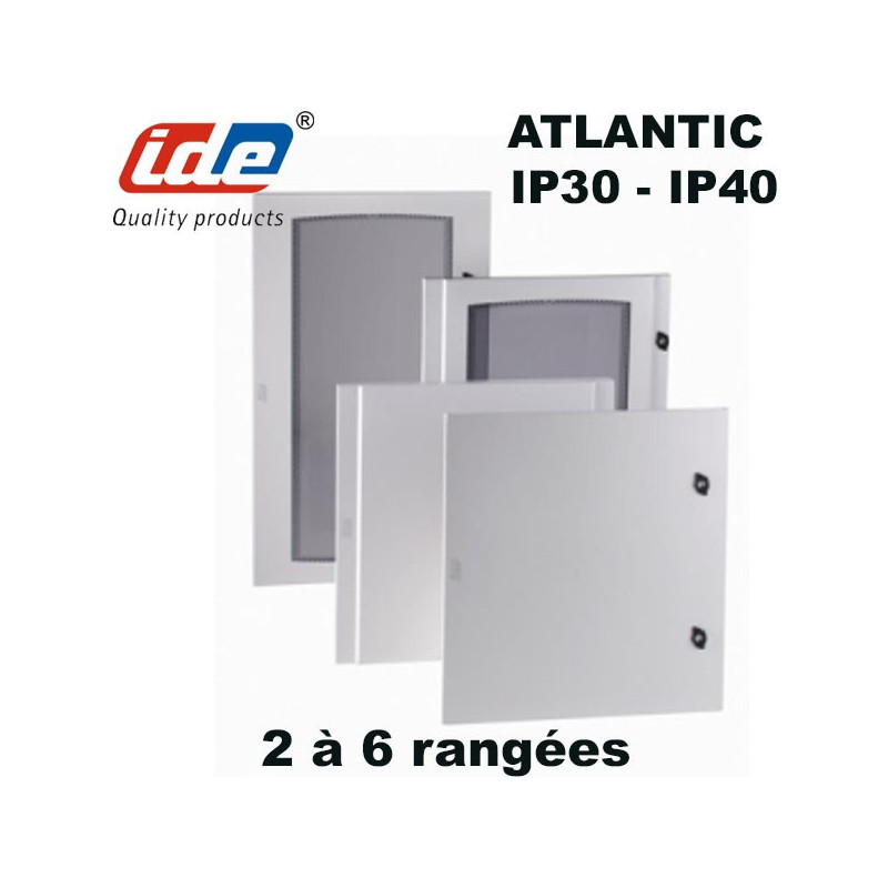 Porte pour armoire de distribution ATLANTIC IP30 / IP40 IDE