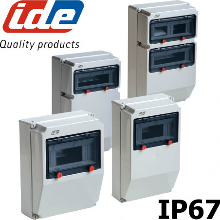 Coffret électrique extérieur IP67 pour prises PRYMA IDE
