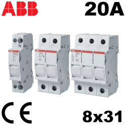 Porte fusible 8x31 20A- ABB ABB Porte fusible 8x31 20A- ABB ABB