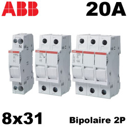 Porte fusible 8x31 20A- ABB ABB