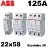 Porte Fusible 22x58 125A - ABB ABB