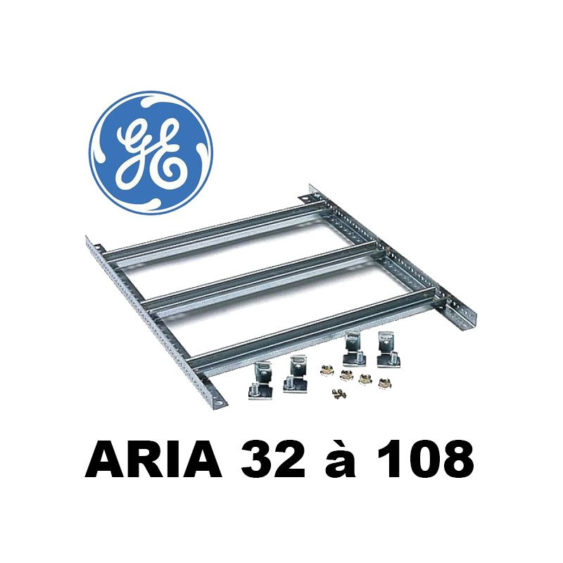 Chassis modulaire avec rail DIN pour coffret polyester GE Aria General Electric Chassis modulaire avec rail DIN pour coffret polyester GE Aria General Electric
