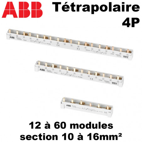 Peigne tétrapolaire 4P ABB ABB
