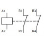 Contacteur de puissance 1/2 NO/NF - 20A ABB
