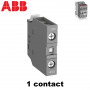 Bloc de contact auxiliaire frontal 1 à 4 contacts pour contacteur ABB ABB