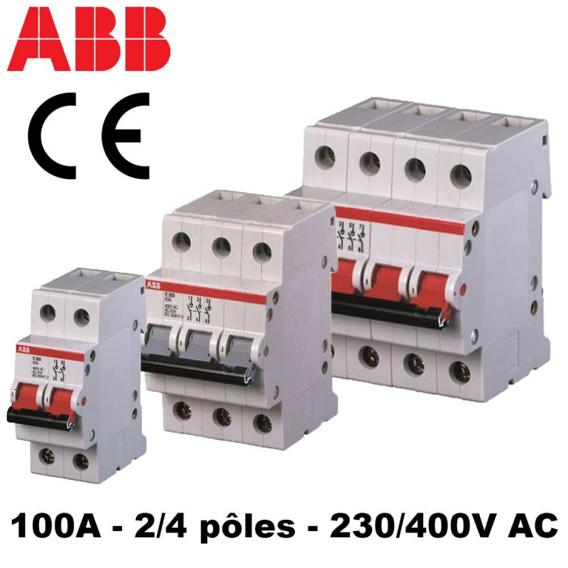Interrupteur sectionneur 100A ABB ABB