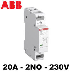 Contacteur jour/nuit 20A 230V 2NO ABB ABB Contacteur jour/nuit 20A 230V 2NO ABB ABB