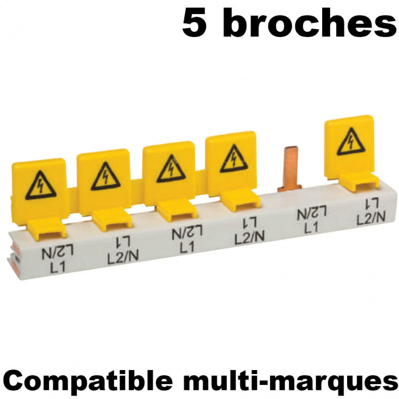 Lot de 5 embouts isolants cache dents de peigne GE General Electric Lot de 5 embouts isolants cache dents de peigne GE General Electric