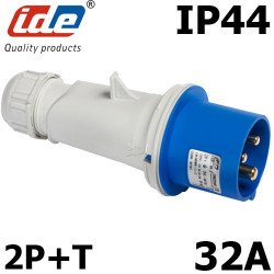 Prise CEE Male 2P+T 32A IP44 ou IP67 IDE Prise CEE Male 2P+T 32A IP44 ou IP67 IDE