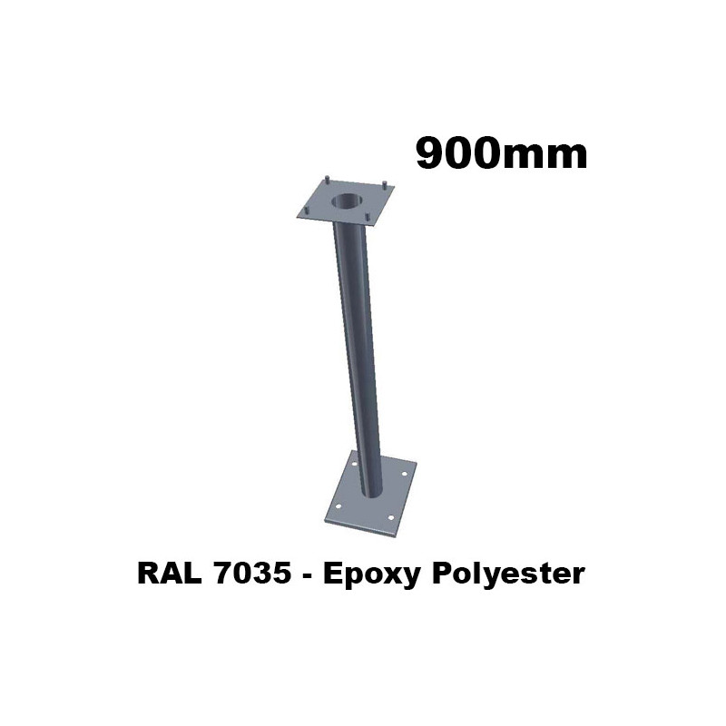 Poteau de support pour armoire ou coffret électrique IDE Poteau de support pour armoire ou coffret électrique IDE