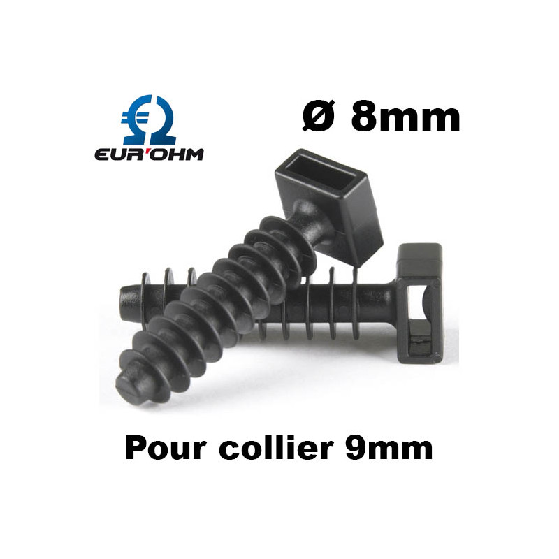 Embase à frapper pour collier colson Eur'Ohm Embase à frapper pour collier colson Eur'Ohm