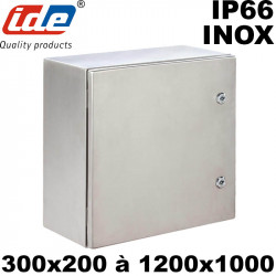 Coffret inox 304 - Étanche IP66 IDE Coffret inox 304 - Étanche IP66 IDE