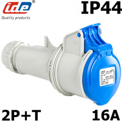 Prise femelle 2P+T 16A IP44 IDE Prise femelle 2P+T 16A IP44 IDE