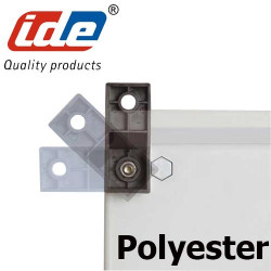 Fixation murale pour coffret polyester IDE IDE Fixation murale pour coffret polyester IDE IDE