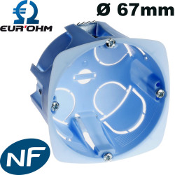 Boite cloison sèche à encastrer Eurohm Eur'Ohm Boite cloison sèche à encastrer Eurohm Eur'Ohm