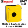Boîte à bouton vide à équiper - Osmoz LEGRAND