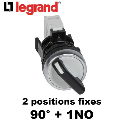 Boutons tournants 2 ou 3 positions fixes - Osmoz LEGRAND