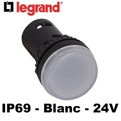 Voyants monoblocs - têtes lumineuses avec LED intégrée IP69 - Osmoz LEGRAND