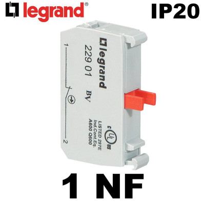 Blocs de contacts pour têtes non lumineuses Osmoz LEGRAND