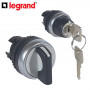Boutons tournants 2 ou 3 positions fixes pour têtes non lumineuses Osmoz LEGRAND