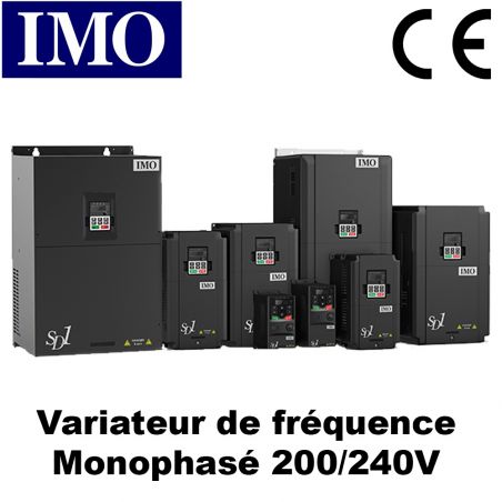 Variateur de fréquence monophasé 200/240V dès 140€ HT