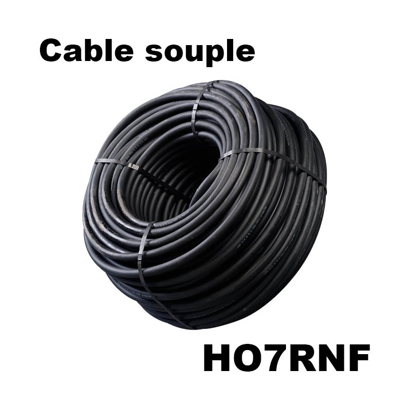 Cable souple industriel HO7RNF