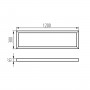 Cadre de fixation saillie pour panneau LED BLINGO KANLUX