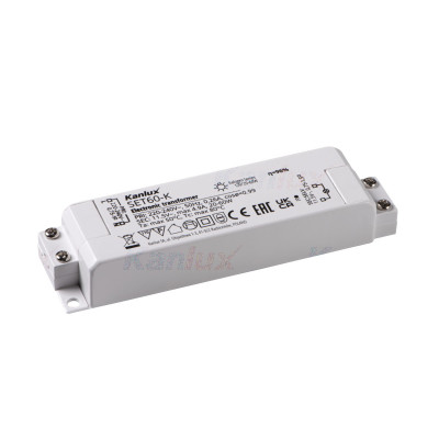Transformateur électronique SET 12V pour ampoules GU5.3 KANLUX
