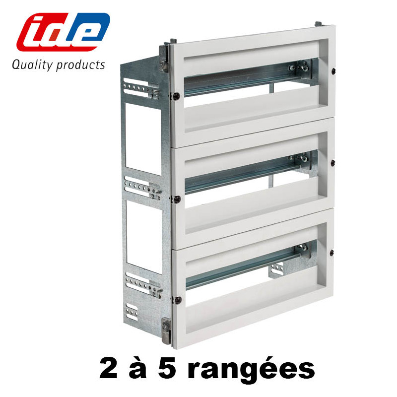 Chassis modulaire pour coffret polyester IDE IDE