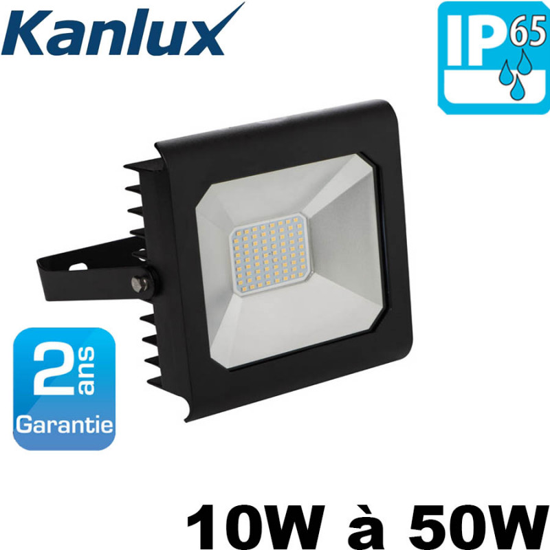 Projecteur LED extérieur AVEC ou SANS détecteur - Étanche IP65 Kanlux Projecteur LED extérieur AVEC ou SANS détecteur - Étanche IP65 Kanlux