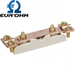 Barrette de coupure de terre basse en cuivre Eurohm Eur'Ohm Barrette de coupure de terre basse en cuivre Eurohm Eur'Ohm