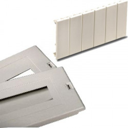 Plastron modulaire, obturateur pour coffret et armoire électrique à 2,70€