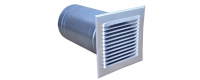 Grille extérieure pour prise et rejet d'air