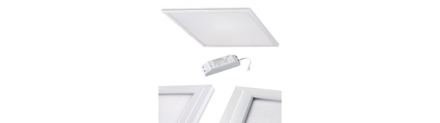 Dalle LED 60x60 encastrable et luminaire pour plafond GARANTIE 2-5 ANS