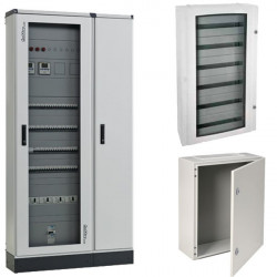 Armoire électrique métallique pour tertiaire, indusriel ou BTP
