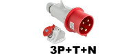Prise de force 5 broches tétrapolaire 380V