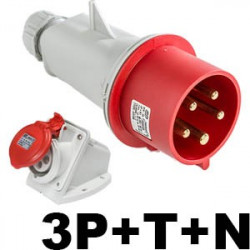 Prise de force 5 broches 380V à partir de 4,40€