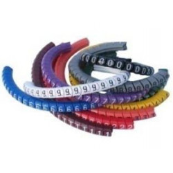 Bagues de reperage fil et cable électrique à 1,68€