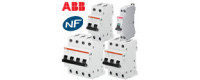 Disjoncteur ABB phase neutre, bipolaire, triphasé, tétra