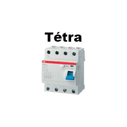 Interrupteur différentiel tétrapolaire 4P