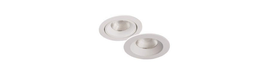 Downlight Led encastrable ou fixe pour magasin, bureau, maison