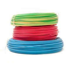 Fil rigide H07VU 1,5mm² ou 2,5mm² en couronne de 100m