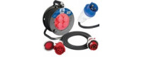 Rallonge électrique, enrouleur électrique H05VV-F / H07RN-F, protection thermique