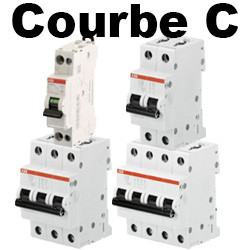 Disjoncteur courbe C certifié NF à 4,25€