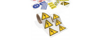 Étiquettes de sécurité et de prévention pour vos chantiers électriques